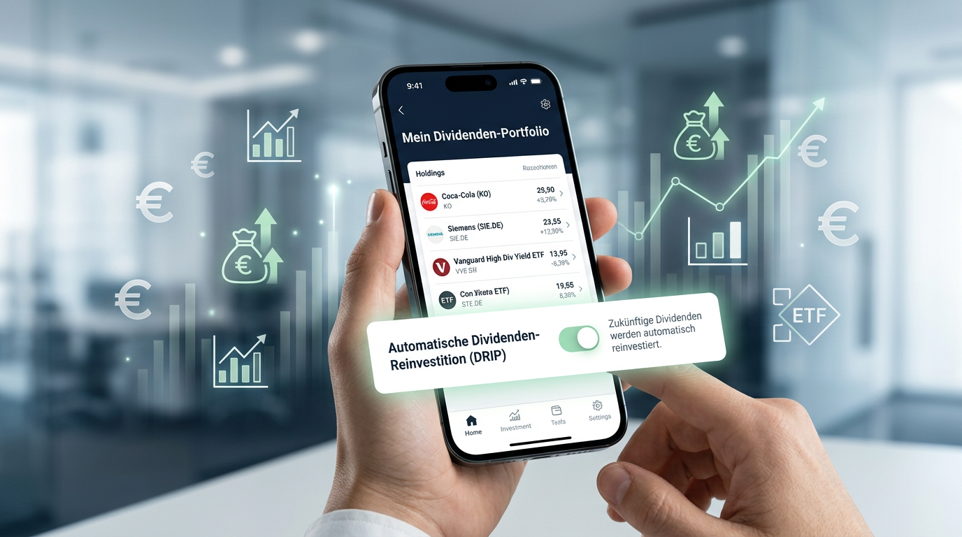 Scalable Capital startet DRIP: Dividenden automatisch reinvestieren